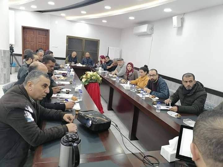 غرفة تجارة جنين تناقش تحضيرات إطلاق مهرجان جنين للتسوق مع القنوات الاعلامية